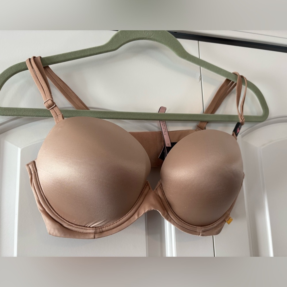 NEW Victoria's Secret Tan Very Sexy Multi Way Bra with Underwire Support